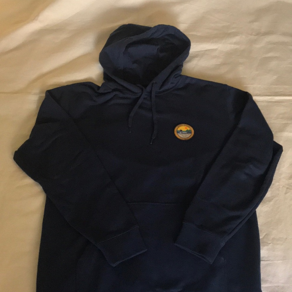 Vans x Only NY blue hoodie